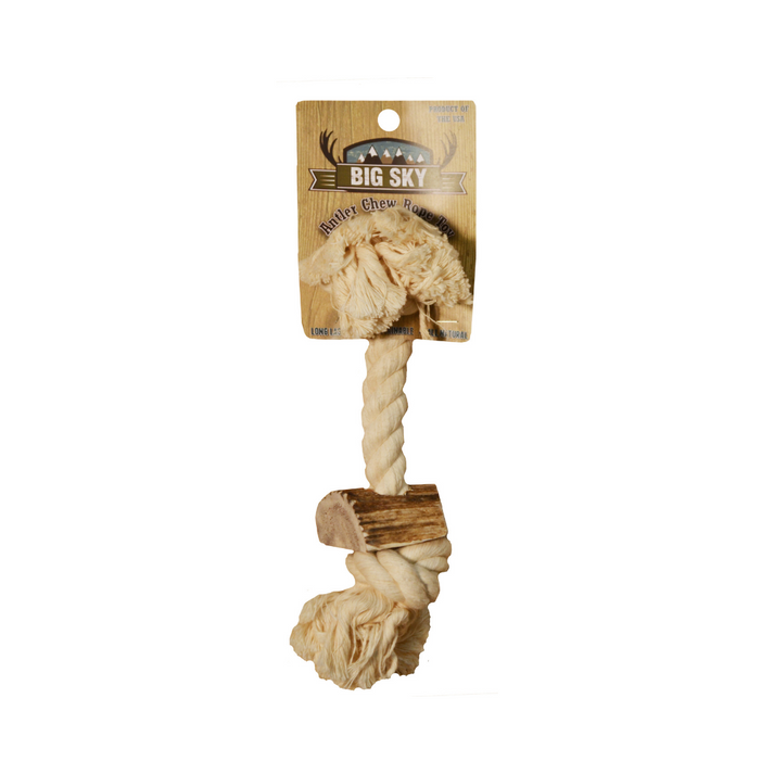 Antler Rope Toy – Standing Stone Supply
